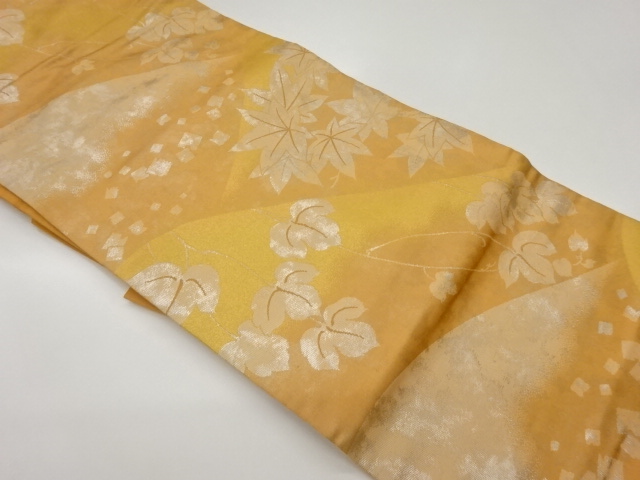 JAPANESE NAGOYA OBI / WOVEN SHIKISHI PATTERN